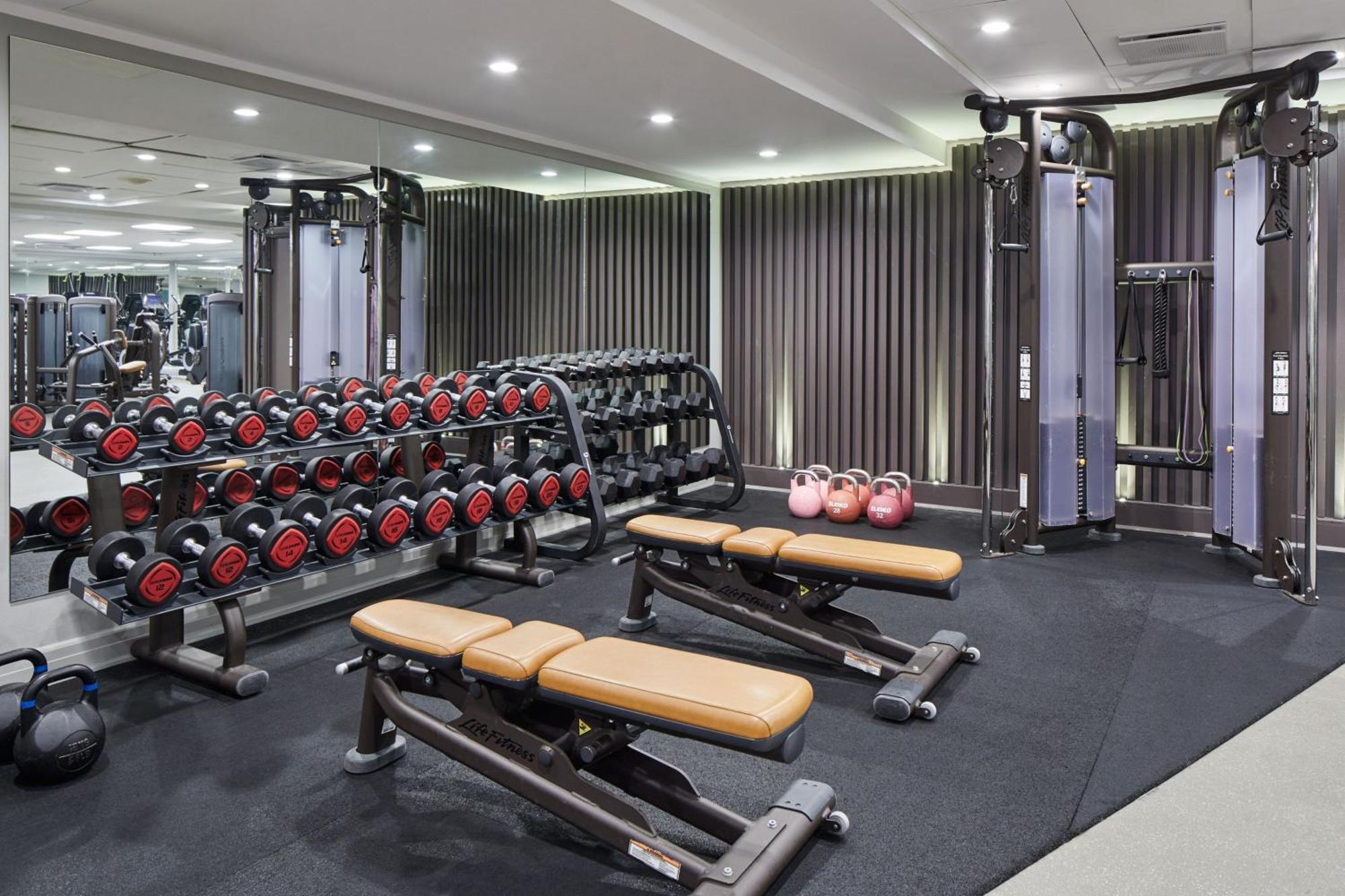 Copenhagen Marriott Hotel Exterior foto The gym at the hotel