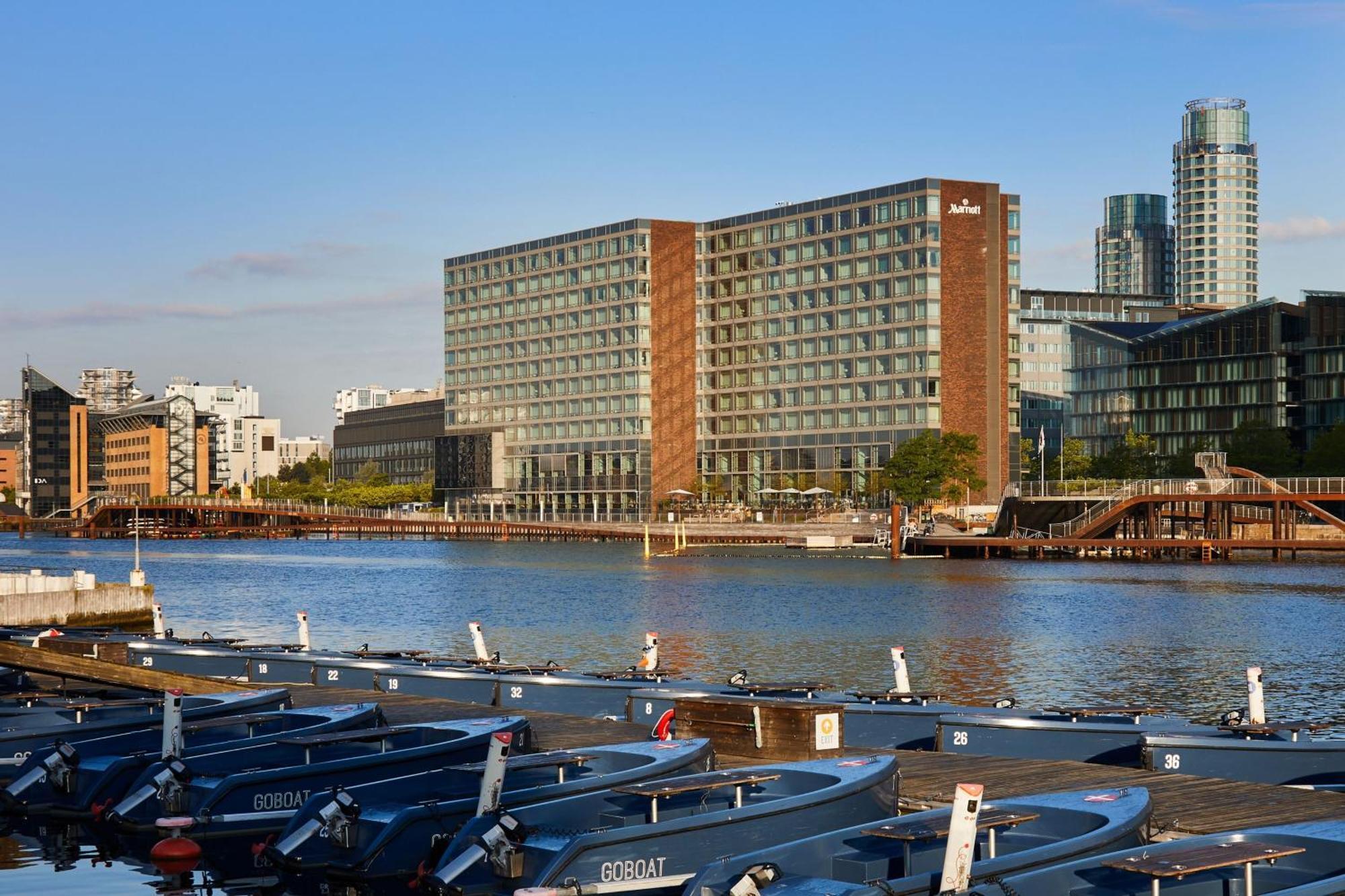 Copenhagen Marriott Hotel Exterior foto The hotel in 2014